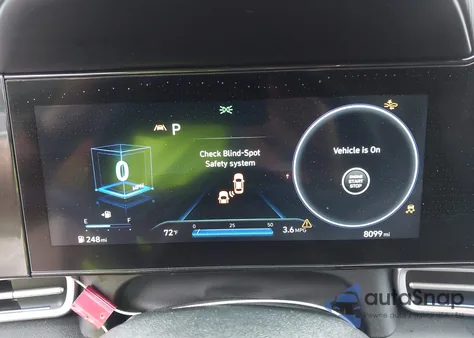 2022 Hyundai Elantra Limited z USA, uszkodzony, nr VIN KMHLP4AGXNU348282